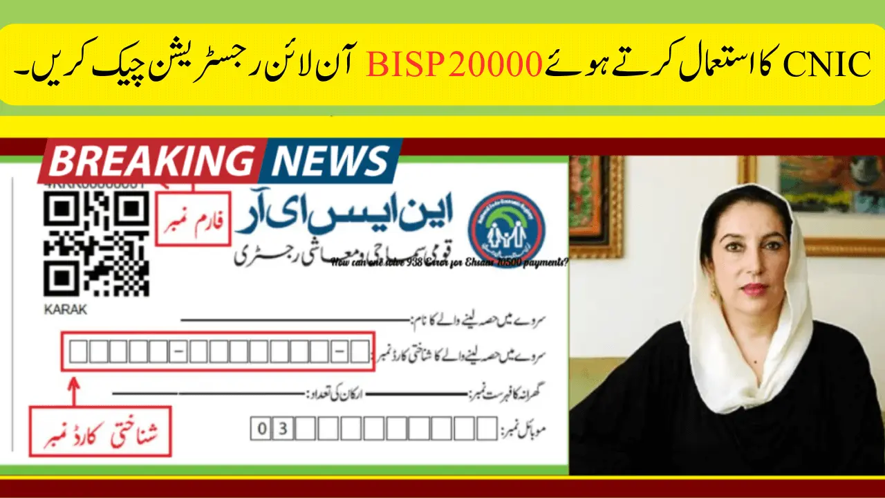 Check 20000 BISP Online